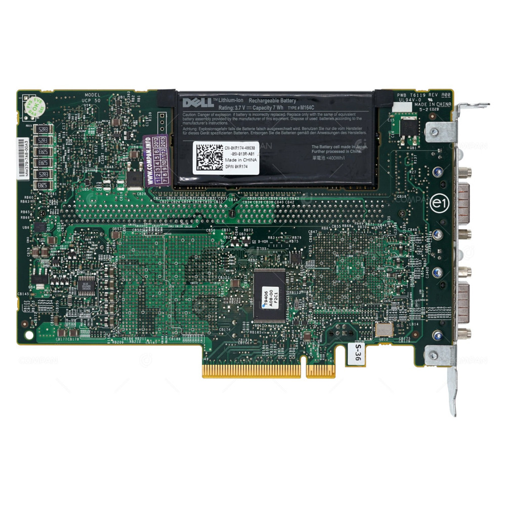 DM479 DELL CONTROLLER SAS PERC 5E DUAL CHANNEL PCI-E